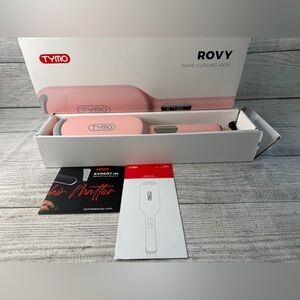 TYMO Rovy Wave Curling Iron in Pink 1.25 inch